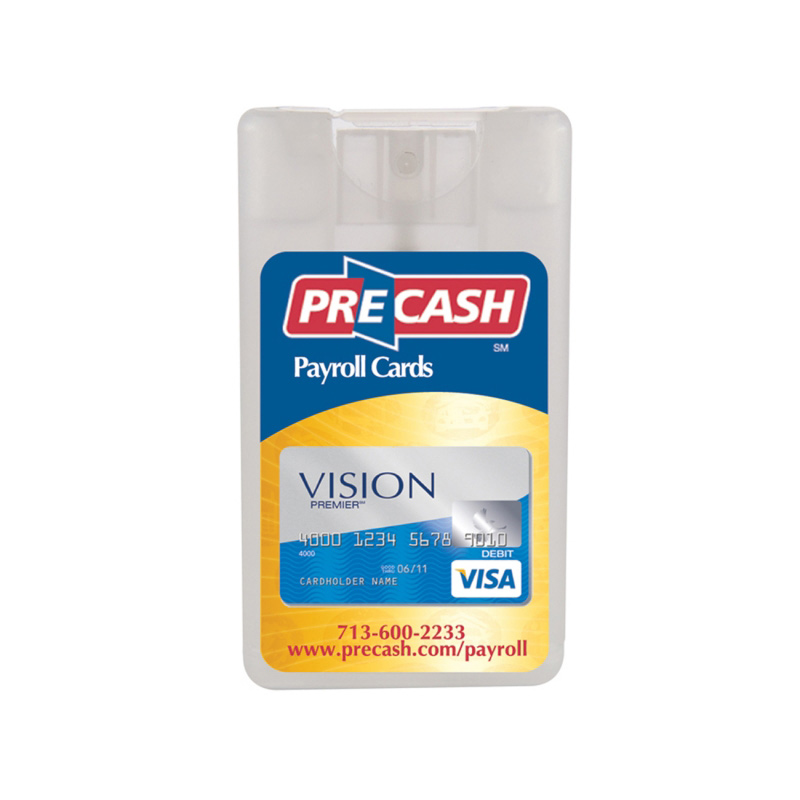 Credit Card Hand Sanitizer Sprayer