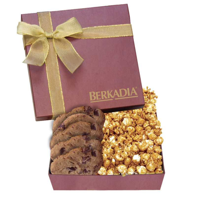 The Chairman Gift Box - Caramel Popcorn & Cookies