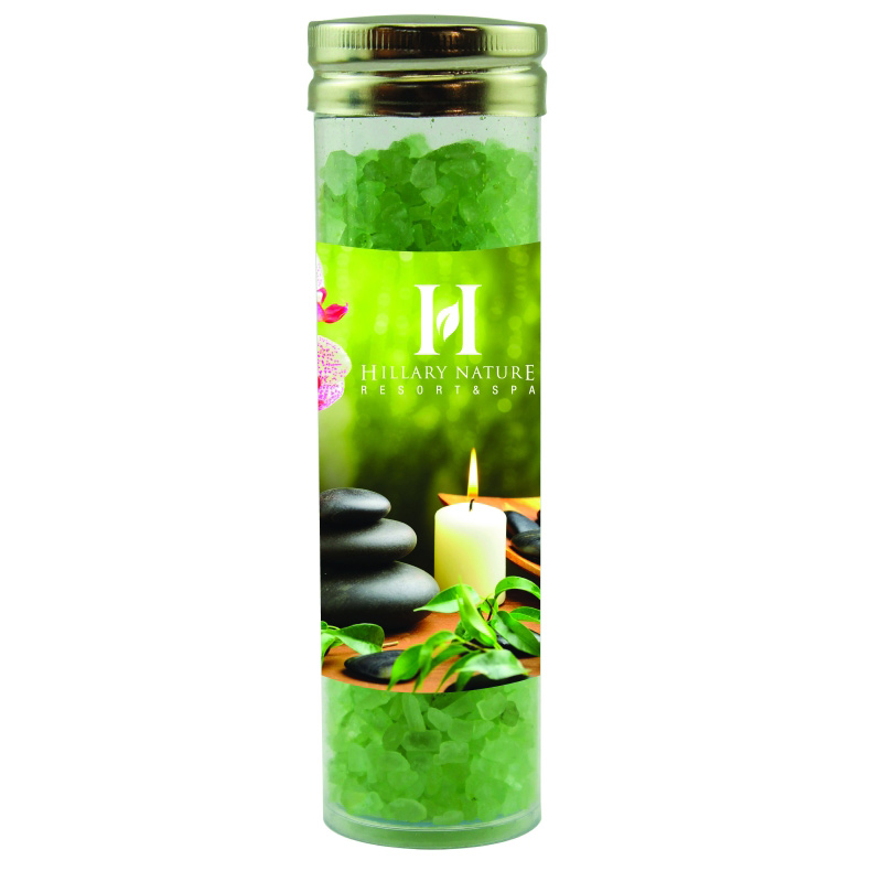 Large Gourmet Plastic Tube w/ Spa Bath Crystals