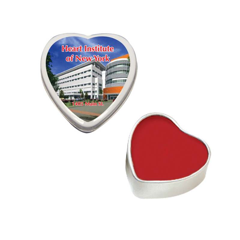 Lip Moisturizer Heart Tin