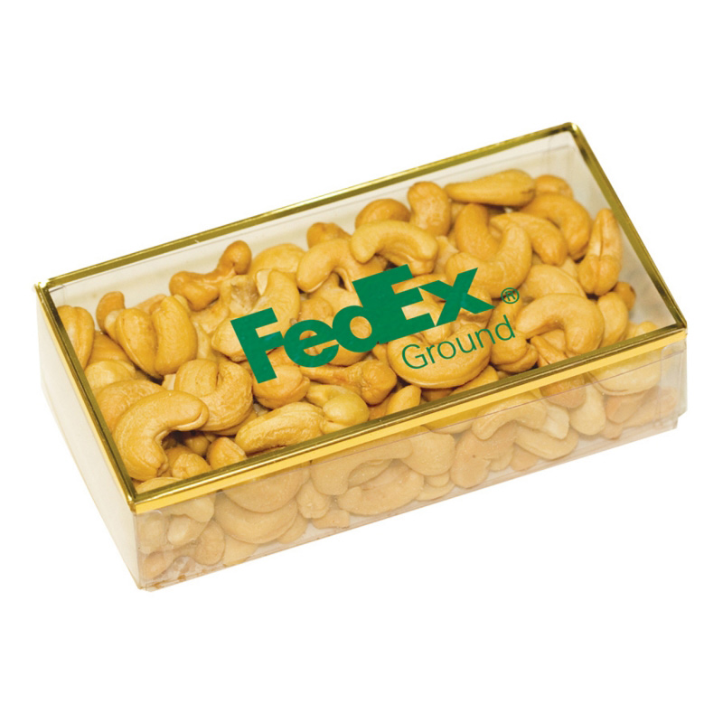 Golden Favorites - Gold Rim Plastic with Cashews