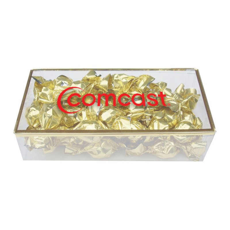 Golden Favorites - Gold Rim Plastic with 8 Truffles