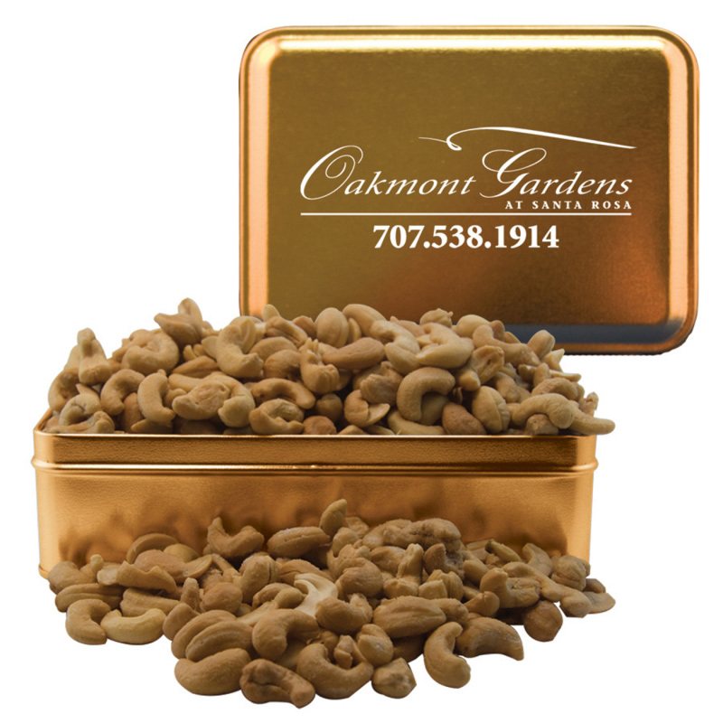 Small Rectangle Tin - Cashews