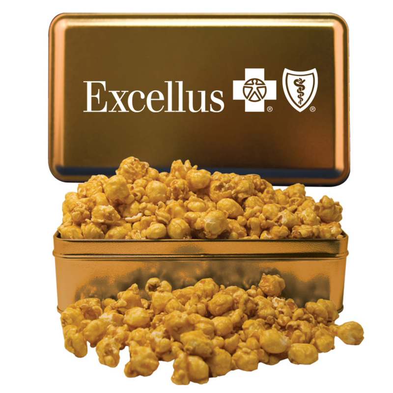 Large Rectangle Tin -  Caramel Popcorn
