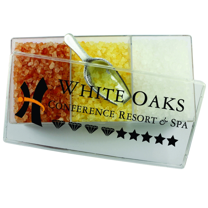 Three Way Show Piece w/ Spa Bath Crystals