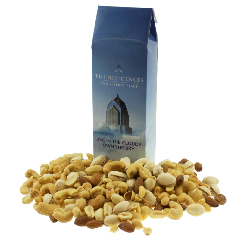 Extra Large Gable Box with Mixed Nuts