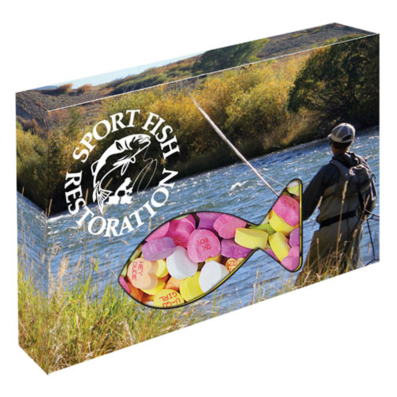 Custom Fish Die Cut Candy Box